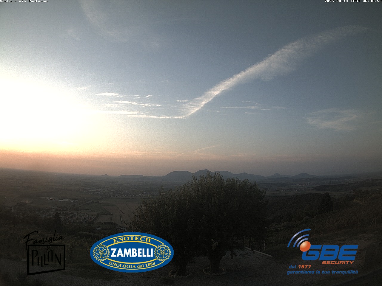 immagine della webcam nei dintorni di Padova: webcam Nanto