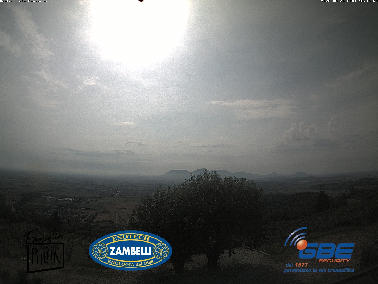 immagine della webcam nei dintorni di Montecchio Maggiore: webcam Nanto