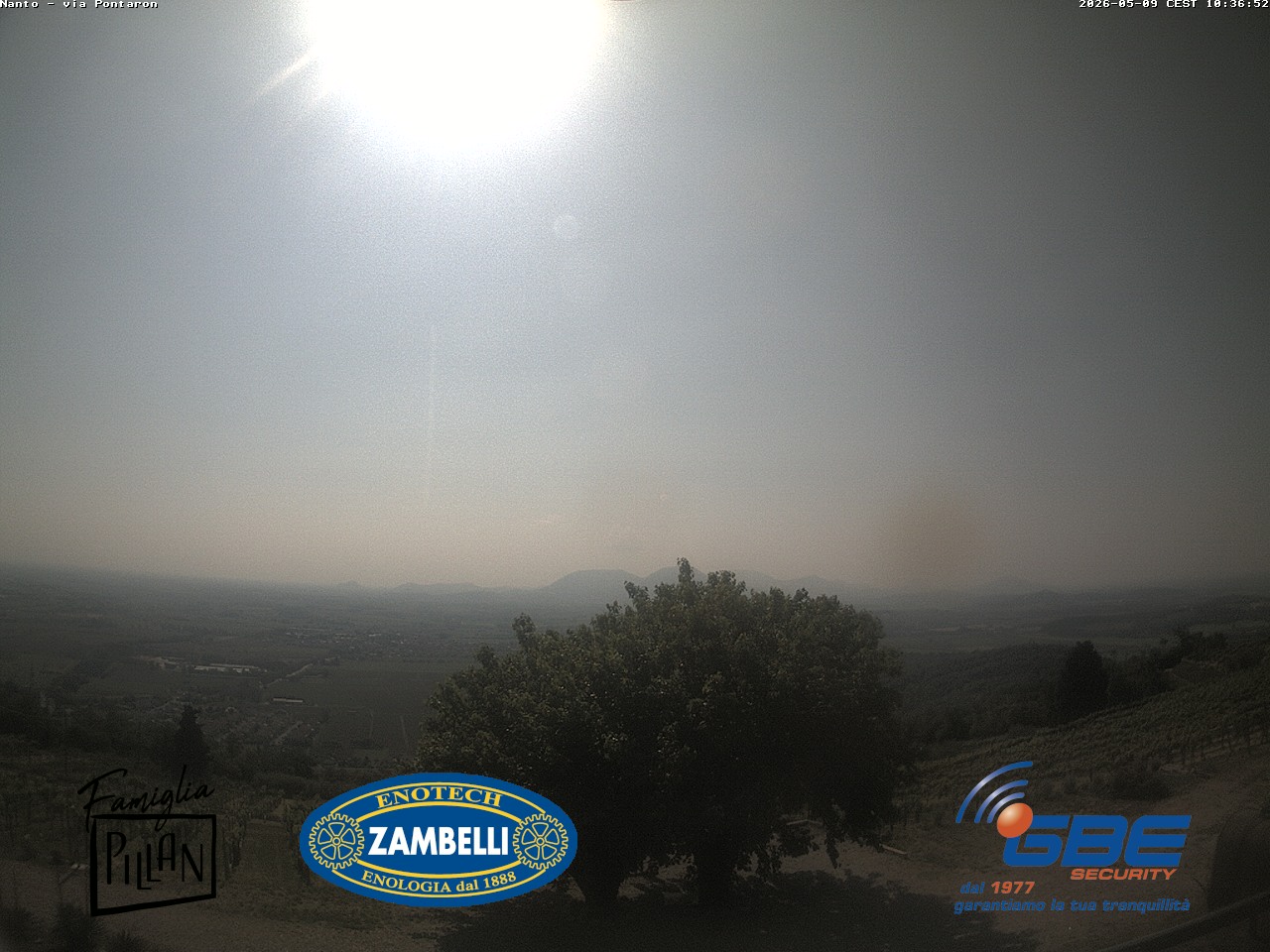 immagine della webcam nei dintorni di Montegrotto Terme: webcam Nanto